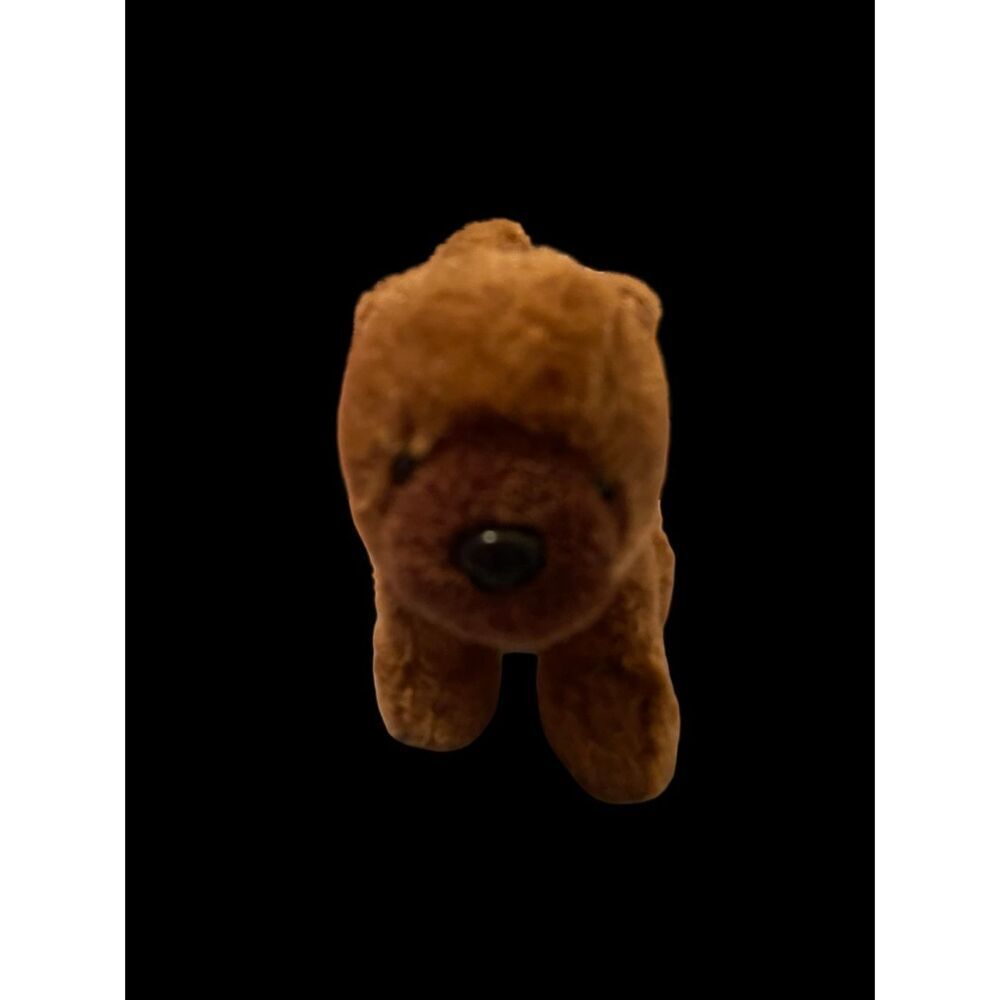 GANZ Webkinz Brown Chow Chow Puppy Dog Plush Stuffed Animal Toy